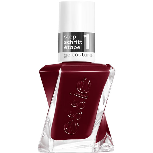 Essie Gel Nail Polish Dark Red 360 Spiked With Style 15ml