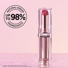 L'Oréal Paris Balm-In-Lipstick, Hydrating Lipstick with Natural Shine, Glow Paradise - 351 Watermelon Dream, 3.5g