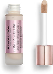 Revolution Beauty London Conceal and Define Foundation – F4, 23 ml