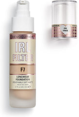 Revolution Beauty London IRL Filter Longwear Foundation – F7, 23 ml