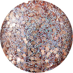 Rimmel London Glitter Nail Polish Top Coat – Disco Diva, 8 ml