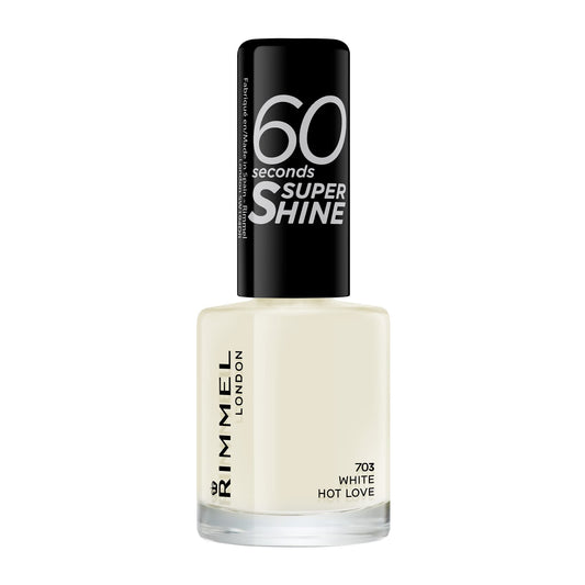 Rimmel London Nail Polish 703 White Hot Love 8 ml