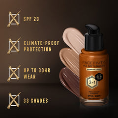 Max Factor Facefinity 3-in-1 Foundation SPF 20 102 Chocolate 200 g