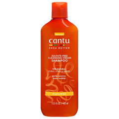 Cantu Sulfate-Free Cleansing Cream Shampoo for Natural Curls, Coils & Waves, 400ml