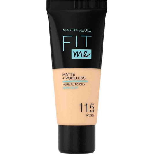 Maybelline Fit Me Foundation Normal To Oily Skin 115 Ivory 30ml