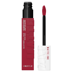 Maybelline New York Super Stay Matte Ink Liquid Lipstick Long-Lasting 16 Hour - 80 Ruler, 5ml