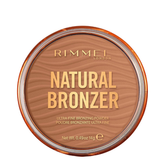 Rimmel London Natural Bronzer Pressed Powder – 002 Sun Bronze, 14 g