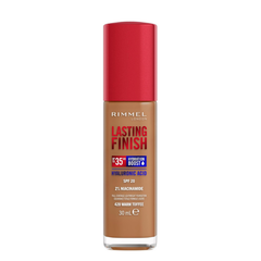 Rimmel Lasting Finish 35H Full Coverage Foundation – 420 Warm Toffee, 30 ml