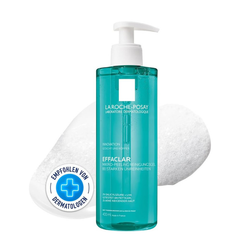 La Roche-Posay Effaclar Micro-Peeling Purifying Gel Wash for Oily, Blemish-Prone Skin, 400 ml