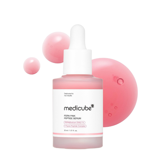 medicube PDRN Pink Peptide Serum Hydrating Firming Face Serum with 1% Sodium DNA, 30ml