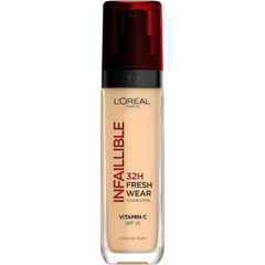 L'Oréal Paris Infallible 32H Fresh Wear Foundation – 125 Natural Beige, 30 ml