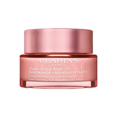Clarins Multi-Active Day Cream with Niacinamide & Sea Holly Extract, Anti-Ageing Moisturiser for All Skin Types – 50ml