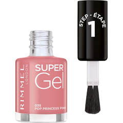 Rimmel Super Gel Nail Polish 035 Pop Princess Pink 12ml
