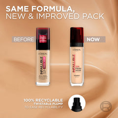 L'Oreal Paris Foundation Infallible Wear Foundation 32H 130 Beige, 9g