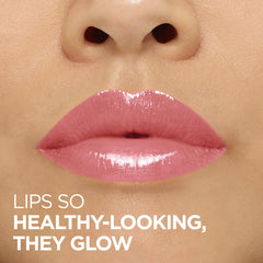 L'Oréal Paris Balm-In-Lipstick, Hydrating Lipstick with Natural Shine, Glow Paradise - 351 Watermelon Dream, 3.5g