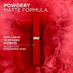L'Oréal Paris Liquid Lipstick, Intense Colour, 115 Snooze Your Alarm 5ml