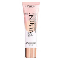 L’Oréal Paris Skin Paradise Tinted Water Moisturiser, Hydrating & SPF 20 – Shade 03 Light, 30ml