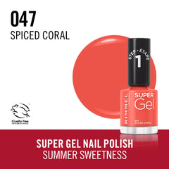 Rimmel 60 Seconds Nail Polish – 47 Spiced Coral