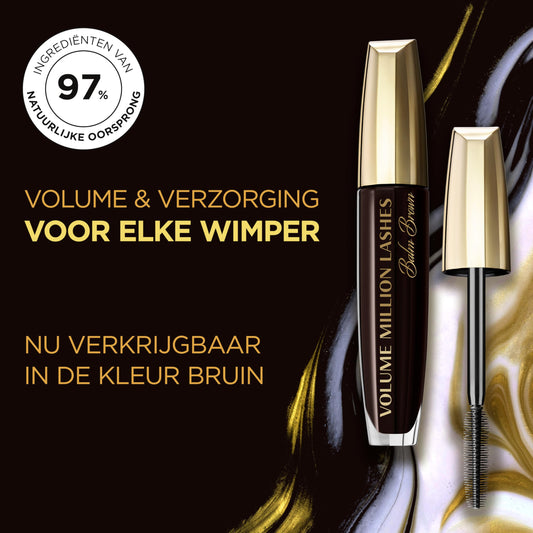 L'Oréal Paris Volume Million Lashes Balm Brown Volumising Mascara