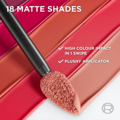 L'Oréal Paris Liquid Lipstick, Intense Colour, 115 Snooze Your Alarm 5ml