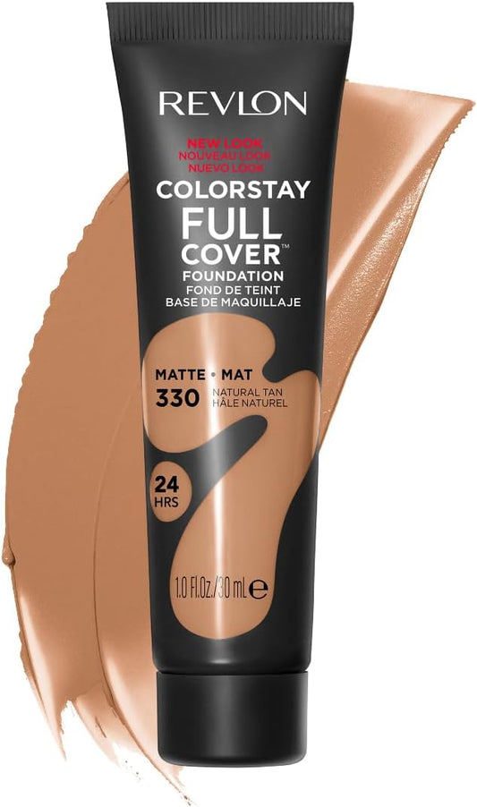 Revlon ColorStay Full Cover Longwear Matte Foundation Natural Tan 330 30ml