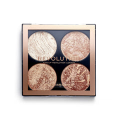 Revolution Face Bronzer & Highlighter Palette – 4 Shades