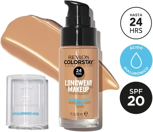 Revlon Colorstay Foundation Normal/Dry Skin 220 Natural Beige 30ml