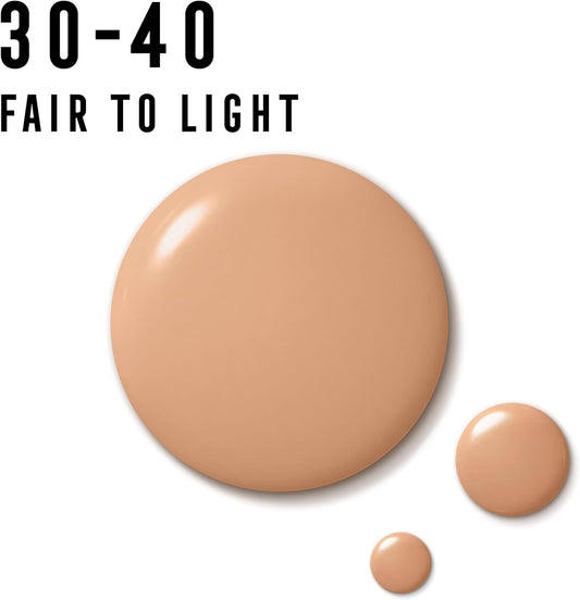 Max Factor Miracle Pure Skin Reset Serum Foundation 30-40 Fair to Light 30ml