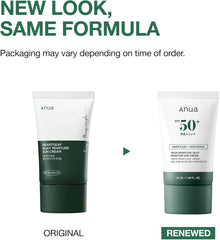 Anua Heartleaf Silky Moisture Sun Cream SPF 50 PA++++ 50ml