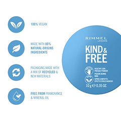 Rimmel Kind + Free Natural Finish Pressed Powder
