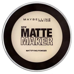 Maybelline New York Matte Maker Mattifying Face Powder, Long-Lasting Matte – 10 Classic Ivory