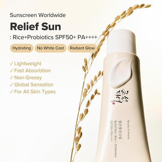 Beauty of Joseon Relief Sun SPF 50 Rice + Probiotics 50ml