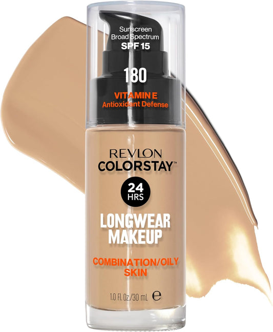 Revlon Colorstay Liquid Foundation Combination & Oily Skin Sand Beige 180 30ml