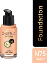 Max Factor Facefinity Liquid Foundation N75 Golden 30ml