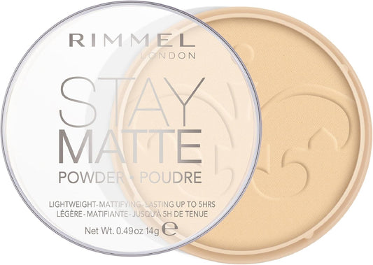 Rimmel London Stay Matte Pressed Powder Transparent, 14 g
