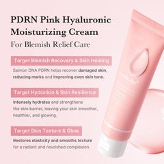medicube PDRN Pink Hyaluronic Moisturising Cream Hydrating Face Cream with Sodium DNA, 50ml