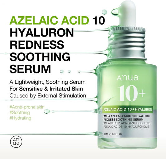 Anua Azelaic Acid 10 Hyaluron Redness Soothing Serum 30ml
