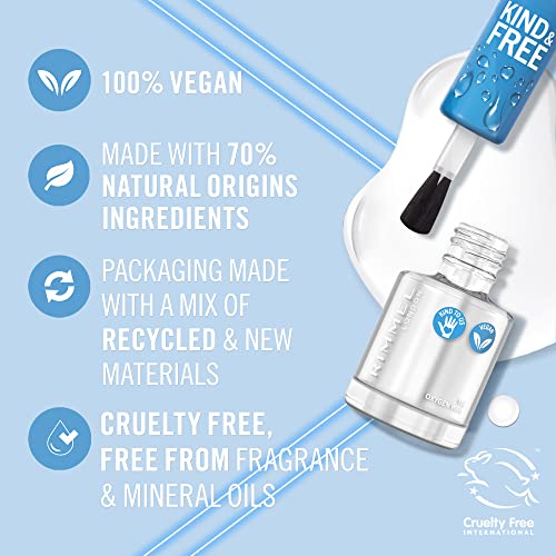 Rimmel London Kind and Free Clean 150 Top Coat Nail Polish 8ml