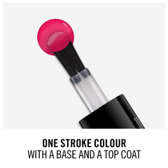 Rimmel London 60 Seconds Super Shine Nail Polish – 300 Glaston Berry, 8 ml