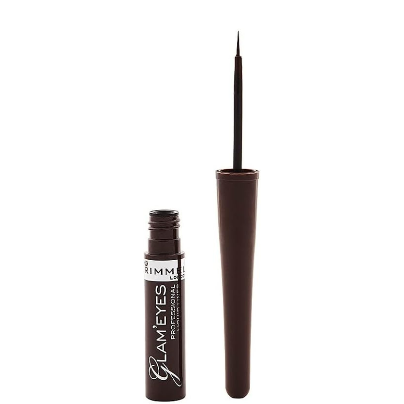 Rimmel London Glam Eyes Professional Liquid Liner – 002 Brown Velvet