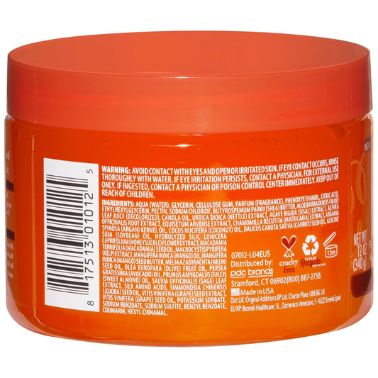 Cantu Shea Butter Natural Hair Define & Shine Custard for Smooth, Defined Curls, 340g