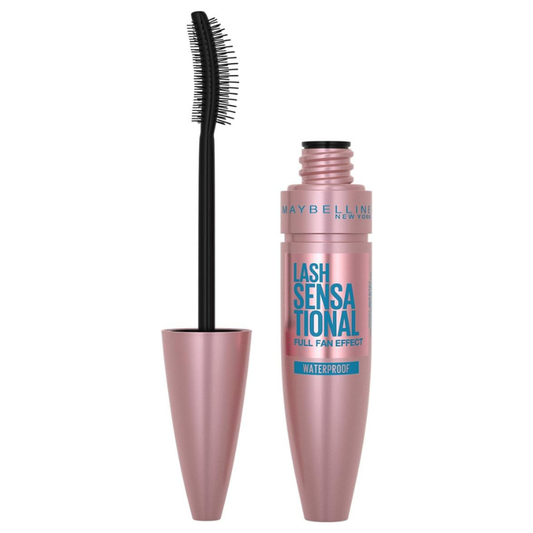 Maybelline Lash Sensational Waterproof Mascara – Very Black, 9.4ml
