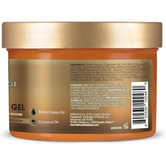 African Pride Black Castor Miracle Braid, Loc & Twist Gel Extra Hold Styling Gel, 170g