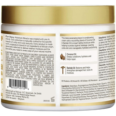 African Pride Moisture Miracle Coconut & Baobab Oil Leave-In Conditioning Hair Cream, 425g