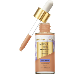 Max Factor Miracle Pure Skin Reset Serum Foundation 60-80 Light to Medium 30ml