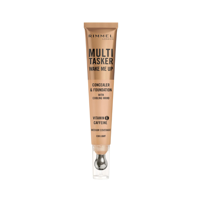 Rimmel Wake Me Up Multi-Tasker Foundation & Concealer – 030 Light