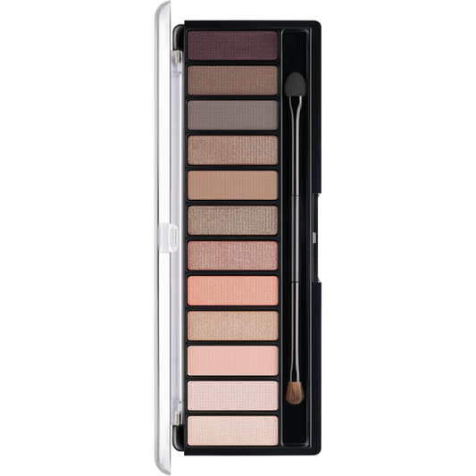 Rimmel London Magnif'eyes 12 Pan Eyeshadow Palette  Blushed Edition, 14g