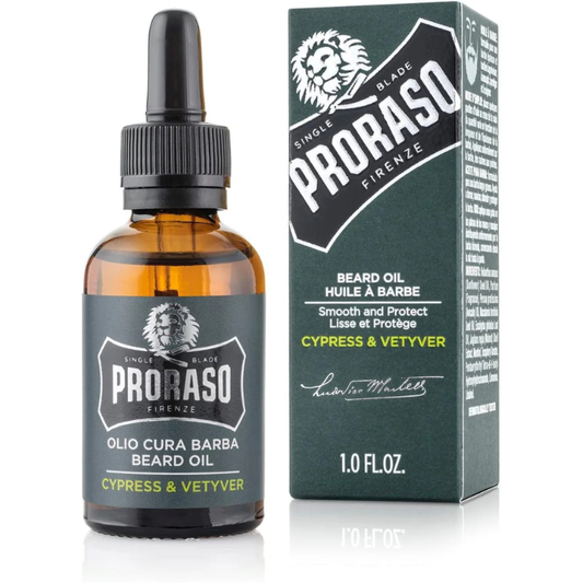 Proraso Beard Oil Cypress & Vetyver 30 ml