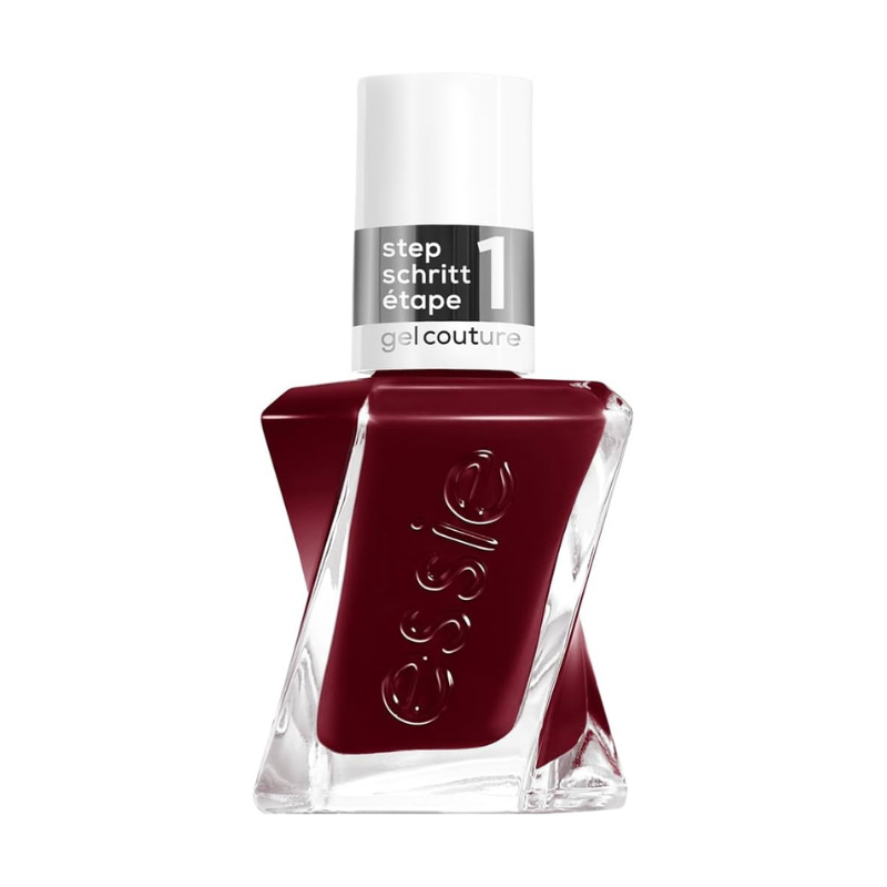 essie Gel Nail Polish – Dark Red 360 Spiked With Style, 15 ml