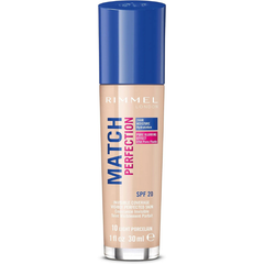 Rimmel Match Perfection Foundation – 010 Light Porcelain, 30 ml